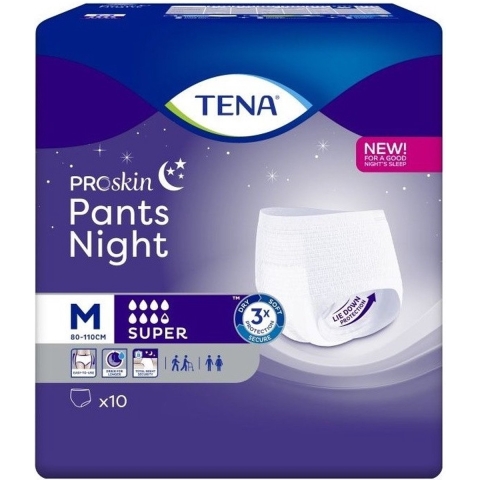 Tena ProSkin Pants Night Super M | 10 stuks