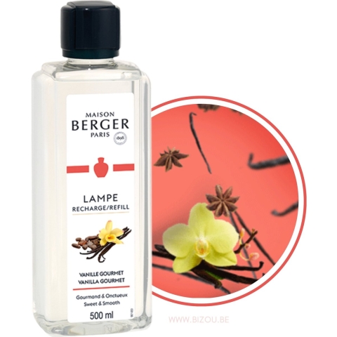 Maison Berger Navulling - voor geurbrander - Vanilla Gourmet - 500 ml