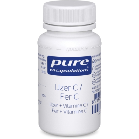 Pure Encapsulations IJzer-C | 60 capsules