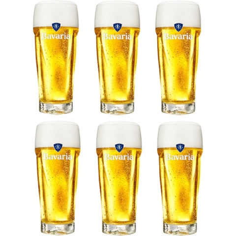 Bavaria Bierglazen - 250 ml - 6 stuks