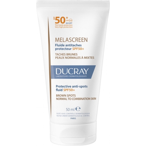 Ducray Melascreen Beschermende Fluid tegen Pigmentvlekken SPF 50+ | 50 ml