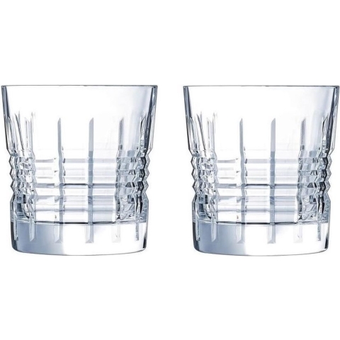 Cristal d'Arques Whiskey Glazen Rendez-Vous - 320 ml - 2 stuks