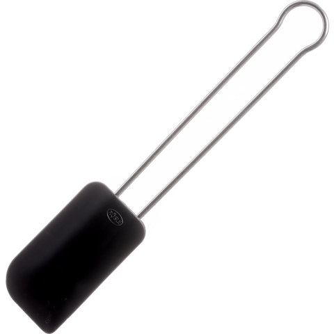Rosle Pannenlikker - RVS / Siliconen - Zwart - 26 cm - Breed