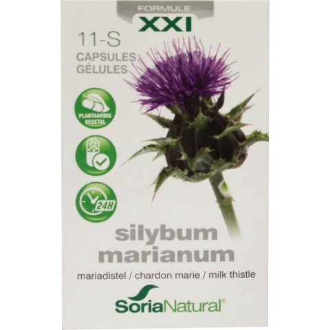 Soria 11-S Silybum Marianum XXI | 30 capsules
