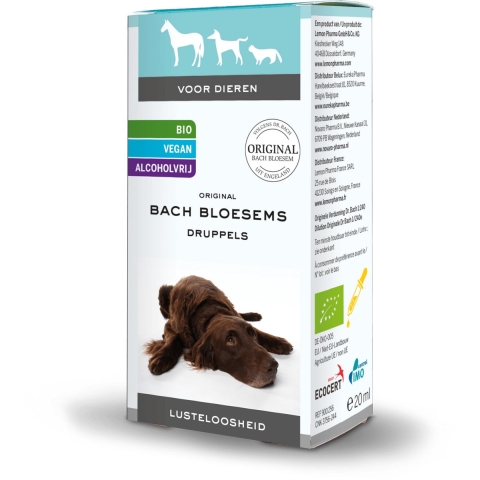 Bach Bloesems Original voor Dieren Druppels Lusteloosheid | 20 ml