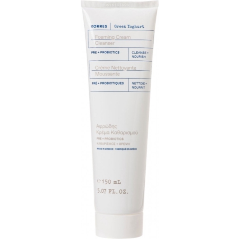 Korres Greek Yoghurt Foaming Cream Cleanser | 150 ml