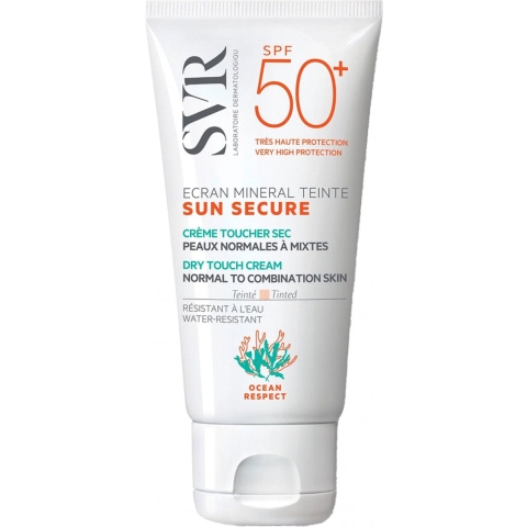 SVR Sun Secure Gekleurde Minerale Zonnecrème SPF 50+ Normale tot Gemengde Huid | 60 g