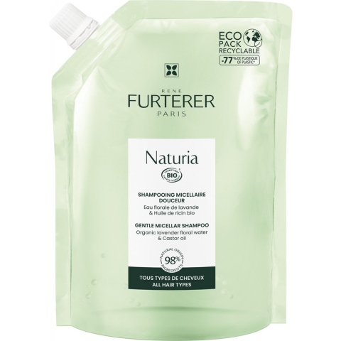 René Furterer Naturia Milde Micellaire Shampoo Navulling | 400 ml