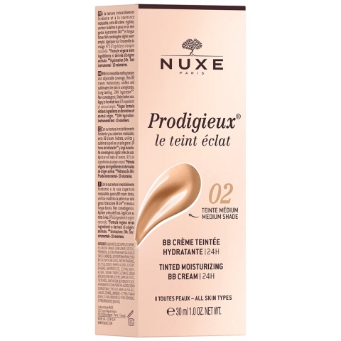 Nuxe Prodigieux Getinte Hydraterende BB Crème 02 Medium Shade | 30 ml