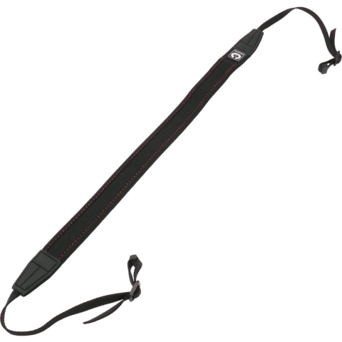 Caruba Camera Neckstrap - slim type (black+red)