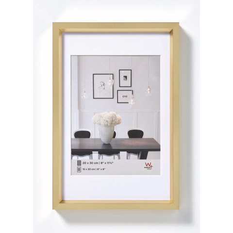 WALTHER DESIGN Walther Steel Style 40x50cm Goud fotokader