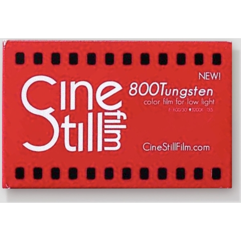 CineStill 800Tungsten Color Negative Film 135/36