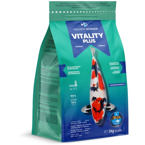 Aquatic Science Vitality Plus Large 2Kg - Aquatic Science