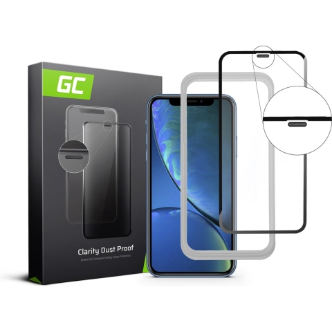 GC Clarity Stof vrije Screen Protector voor de Apple iPhone XR