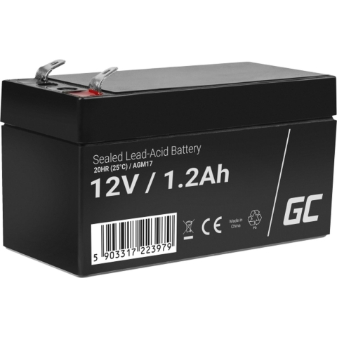AGM Batterij 12V 1.2Ah