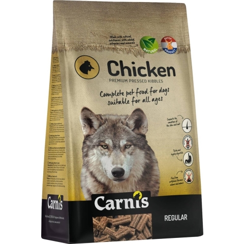 Carnis Chicken Regular geperst hondenvoer 2 kg