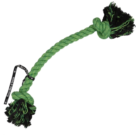 EBI Bite Me flostouw 2 knopen Groen 95 cm