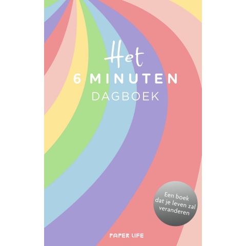 Het 6 minuten dagboek - Regenboog editie