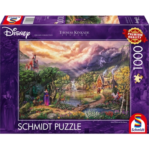 Disney, Sneeuwwitje en de koningin,1000 stukjes - Puzzel