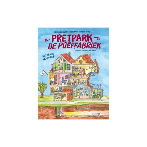 Pretpark de poepfabriek (Hardback)