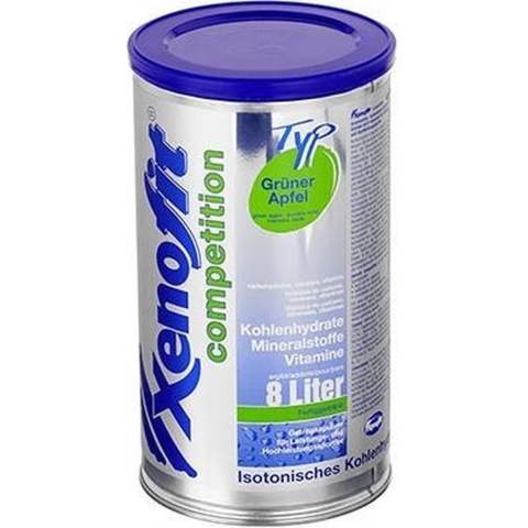 Competition Drink Groene appel 672g blik drank, Sportdrank, Prestatiedrank
