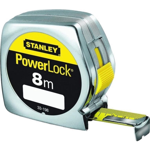 Stanley 1-33-198 8m - 25mm Rolbandmaat Powerlock 8m - 25mm