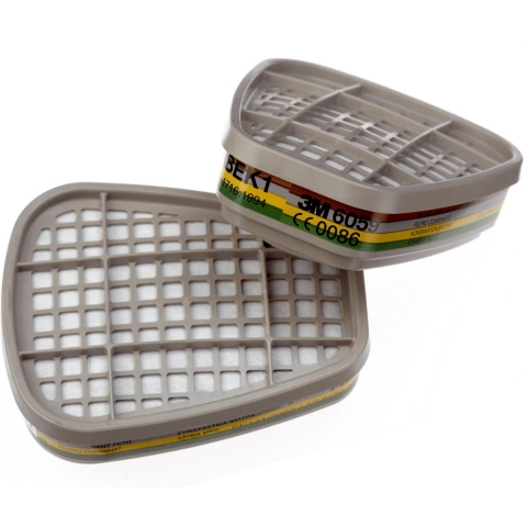 3M Gas- en dampfilter ABEK1 6000 Serie (Paar) - 6059