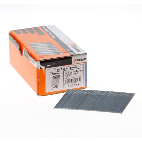 Paslode Afwerknagel schuin AF16x38mm Verzinkt 3mµ VE=2000 - 650231
