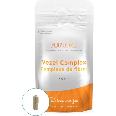Vezel Complex 90 capsules met herhaalgemak - 90 Capsules - Flinndal