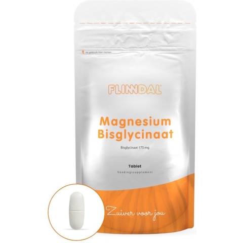 Magnesium Bisglycinaat 90 tabletten - 90 Capsules - Flinndal