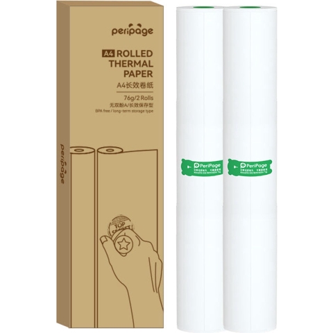 Peripage A40 - 2x Thermische papier rollen - Printpapier