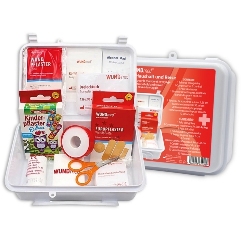 Wundmed - Verbanddoos - Voor Thuis - Auto - Ehbo-kits - 48-delig