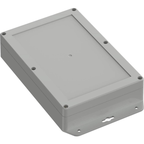 TRU COMPONENTS TC-10860980 Flensbehuizing 209.70 x 139.80 x 45.10 Polycarbonaat Lichtgrijs 1 stuk(s)