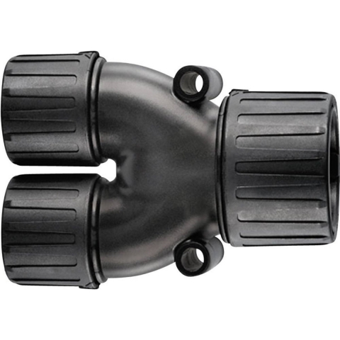 HellermannTyton 166-25803 HG28-Y21 Y-verdeler Zwart 28 mm, 21 mm, 21 mm 1 stuk(s)