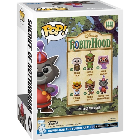 Disney Robin Hood Funko Pop Vinyl: Sheriff of Nottingham
