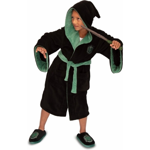 Harry Potter - Slytherin Kids Bathrobe