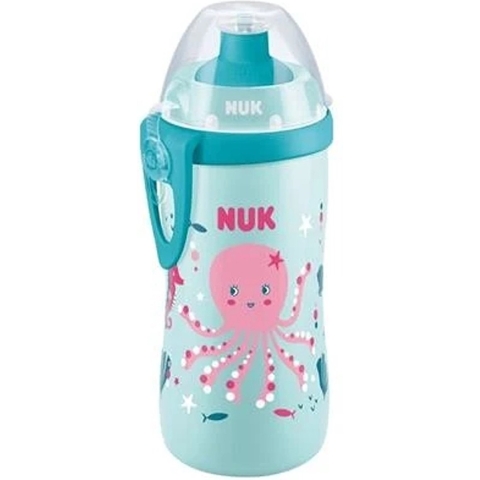 Nuk Drinkfles m. Drinkdeksel - Junior - Kameleon - 300 ml - Blau - Nuk - OneSize - Drinkfles