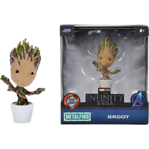 Jada Actiefiguur - Marvel Groot figuur - 10 cm - Jada - OneSize - Actiefiguur
