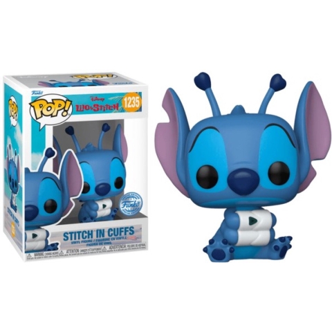Disney Lilo & Stitch Funko Pop Vinyl: Stitch in Cuffs