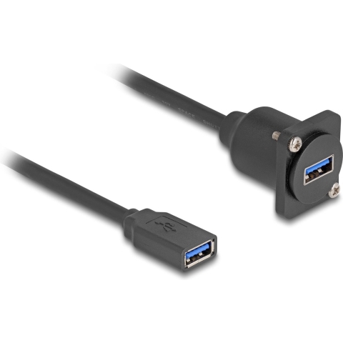 D-Type USB 5 Gbps Cable Type-A female to Type-A female Kabel