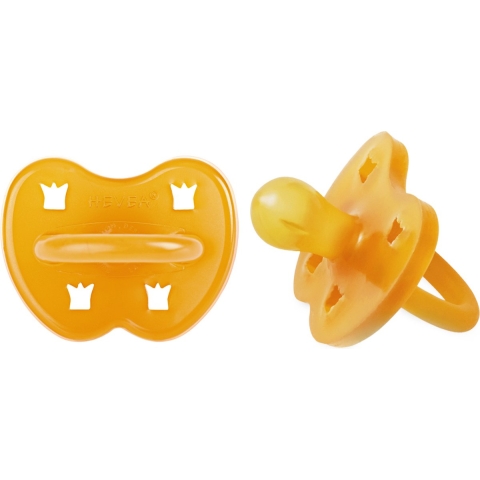 Hevea Speen - 0-3 mnd. - 2-pack - Natuurlijk Rubber - Hevea - 0-3 mnd - Speen
