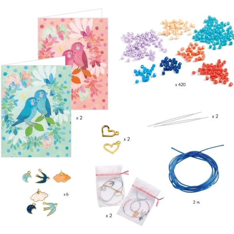 Djeco Sieraden - Wolk Multi-Wrap - Djeco - OneSize - Creatieve Speelset