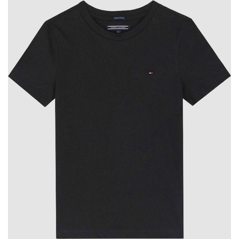 Tommy Hilfiger T-Shirt - Zwart - Tommy Hilfiger - 6 jaar (116) - T-Shirt