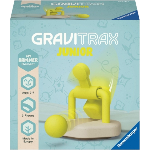GraviTrax Junior Element - Hamer - 3 Onderdelen - GraviTrax - OneSize - Knikkerbaan