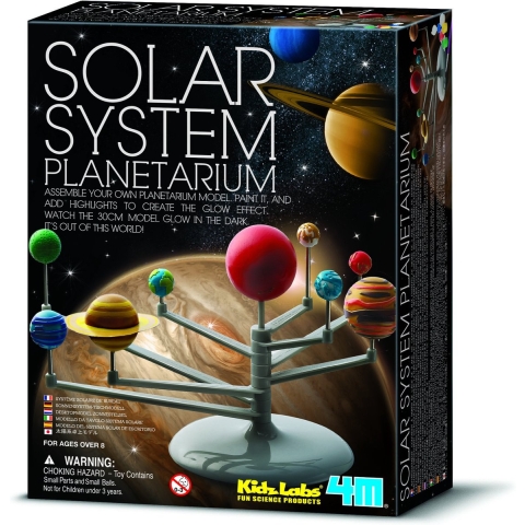 4M - KidzLabs - Planetarium van het zonnestelsel - 4M - OneSize - Creatieve Speelset