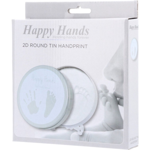 Dooky Happy Handen - Rond Box - Handafdruk - Dooky - OneSize - Creatieve Speelset