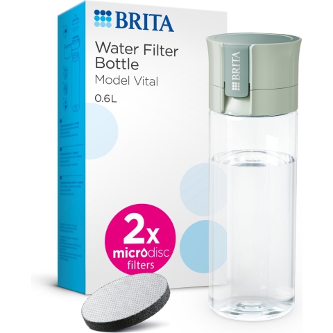 Brita Water Filter Fles Vital Lichtgroen