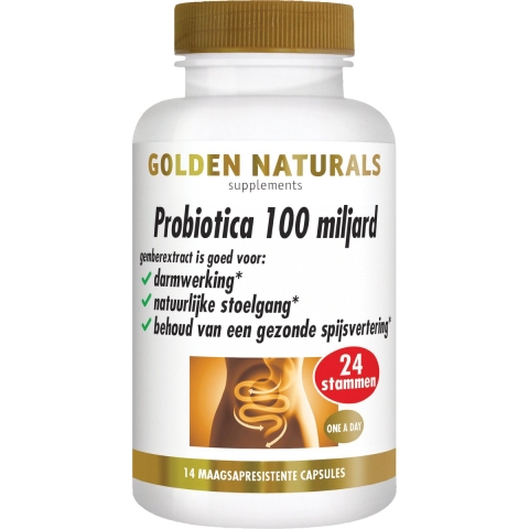 Golden Naturals Probiotica 100 Miljard Capsules