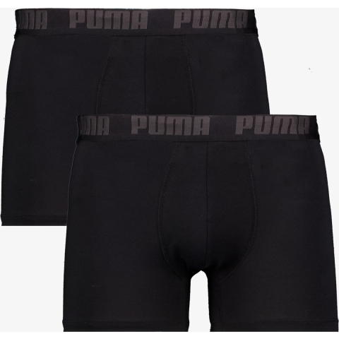Puma Boxershorts - 2-pack - Everyday Basic - Zwart/fantoom - Puma - M - Medium - Boxershorts