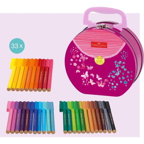 Faber-Castell Markers - Connector - 33 stk - Vlinders - Faber-Castell - OneSize - Marker
